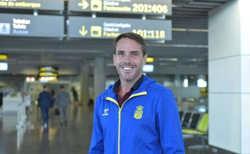David Marrero, ayer en el Aeropuerto de Gran Canaria, rumbo a Turín/C7.